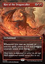Rite of the Dragoncaller [Borderless Mana Foil]