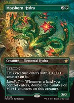 Mossborn Hydra [Borderless Mana Foil]
