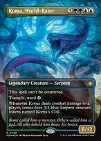 Koma, World-Eater [Borderless Mana Foil]