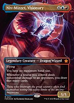 Niv-Mizzet, Visionary [Borderless Mana Foil]