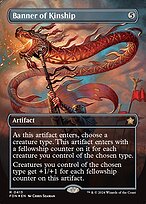 Banner of Kinship [Borderless Mana Foil]
