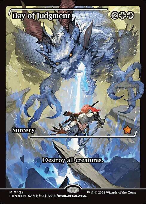 Day of Judgment [Borderless Showcase Foil]