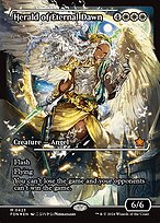 Herald of Eternal Dawn [Borderless Showcase Foil]