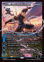 Kaito, Cunning Infiltrator [Borderless Showcase Foil]