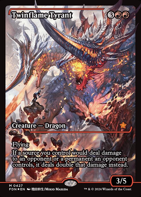 Twinflame Tyrant [Japanese Showcase Foil]
