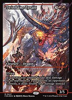 Twinflame Tyrant [Borderless Showcase Foil]