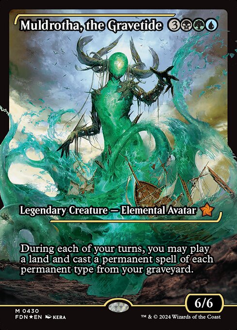 Muldrotha, the Gravetide [Japanese Showcase Foil]