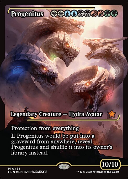 Progenitus [Borderless Showcase Foil]
