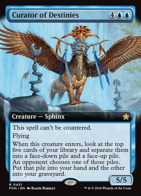 Curator of Destinies [Extended Artwork Foil]