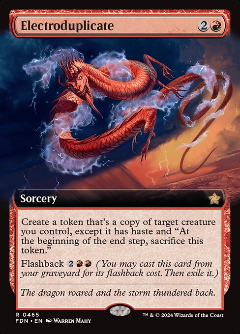 Electroduplicate [Extended Artwork Foil]