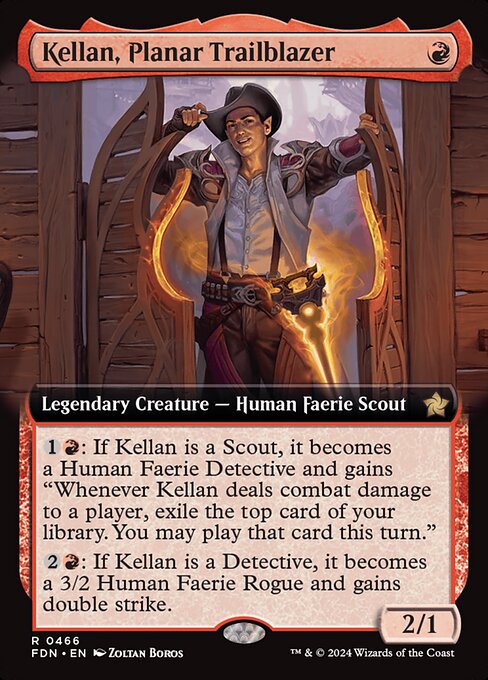 Kellan, Planar Trailblazer [Extended Artwork]