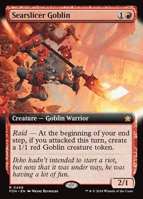 Searslicer Goblin [Extended Artwork]
