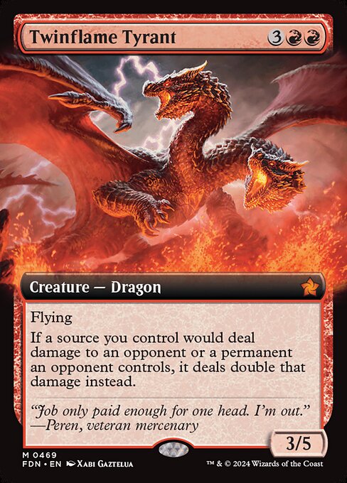 Twinflame Tyrant [Extended Artwork Foil]