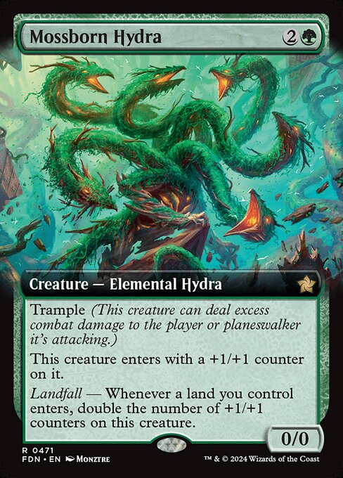 Mossborn Hydra [Extended Artwork]