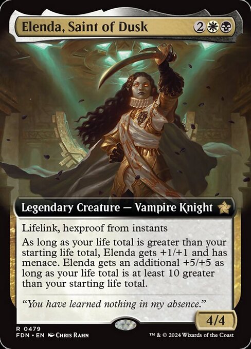 Elenda, Saint of Dusk [Extended Artwork]