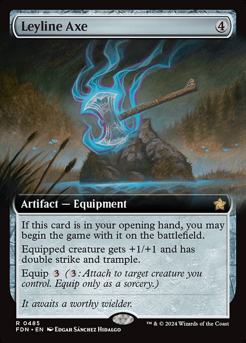 Leyline Axe [Extended Artwork]