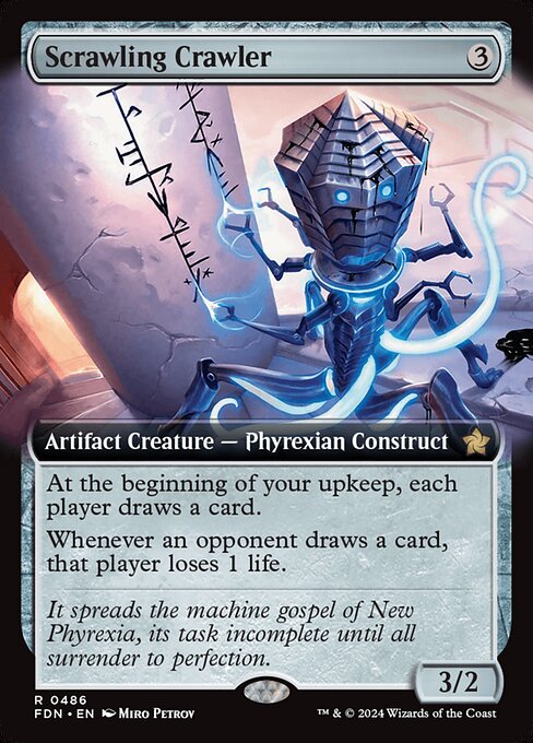 Scrawling Crawler [Extended Artwork Foil]