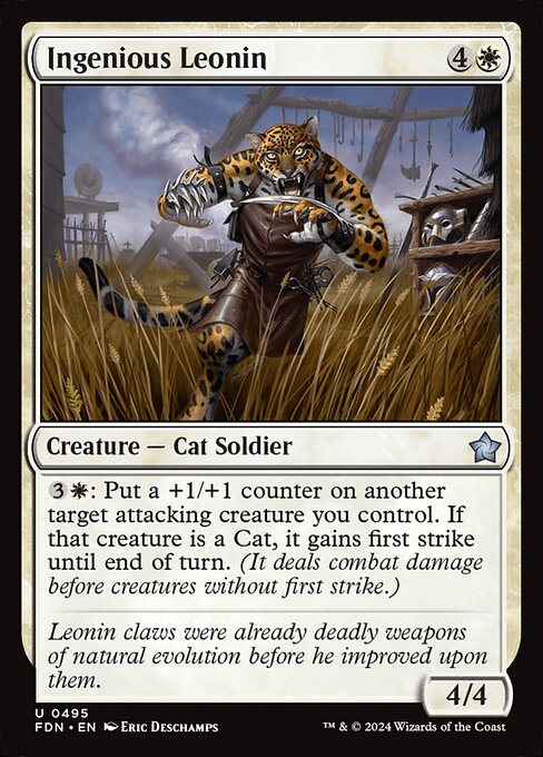 Ingenious Leonin [Foil]
