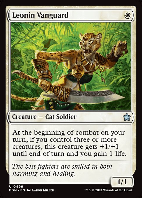 Leonin Vanguard [Foil]