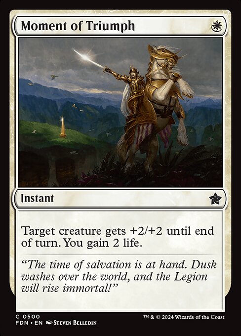 Moment of Triumph [Foil]