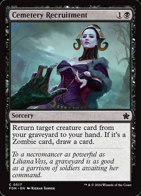 Cemetery Recruitment [Foil]