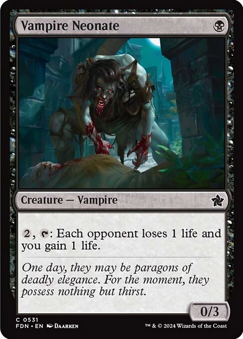 Vampire Neonate [Foil]
