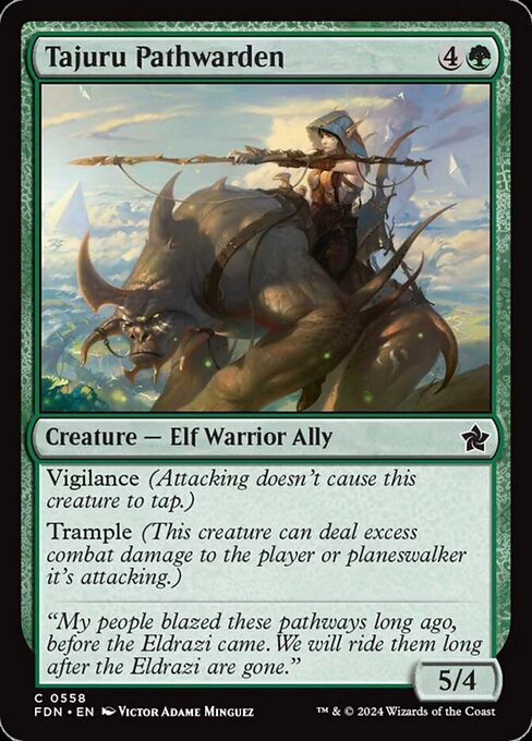 Tajuru Pathwarden [Foil]
