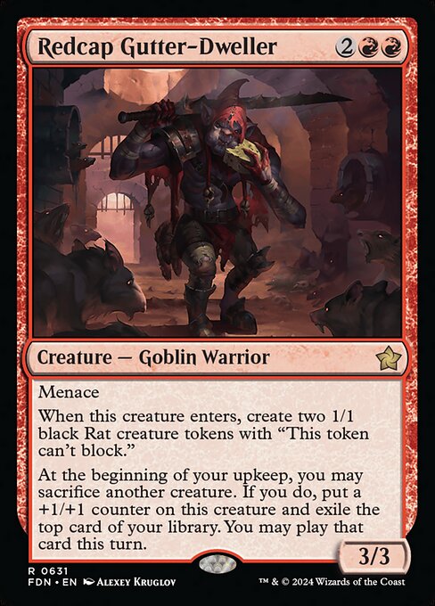 Redcap Gutter-Dweller [Foil]