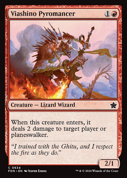 Viashino Pyromancer [Foil]