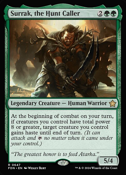 Surrak, the Hunt Caller [Foil]