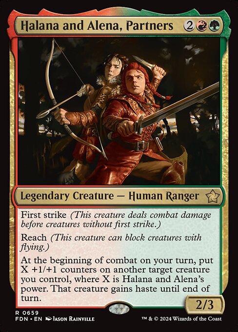 Halana and Alena, Partners [Foil]