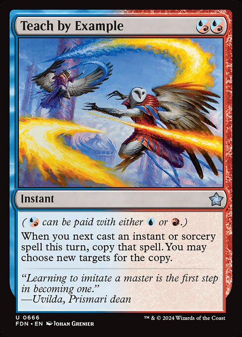 Teach by Example [Foil]