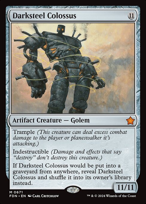 Darksteel Colossus [Foil]