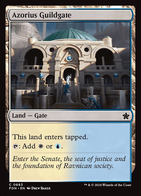 Azorius Guildgate [Foil]
