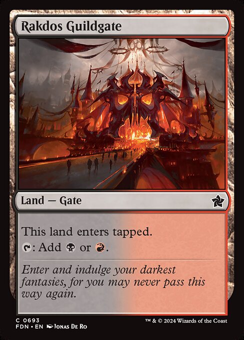 Rakdos Guildgate [Foil]