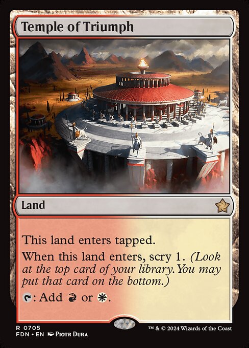 Temple of Triumph [Foil]