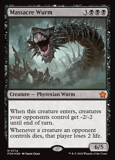 Massacre Wurm [Foil]