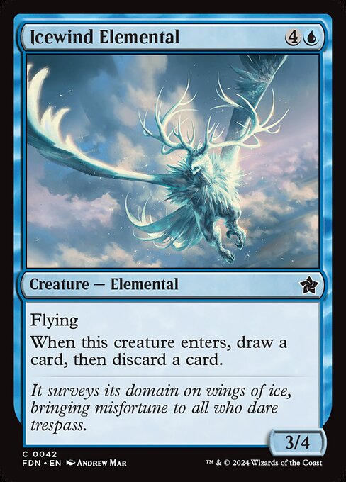 Icewind Elemental [Foil]