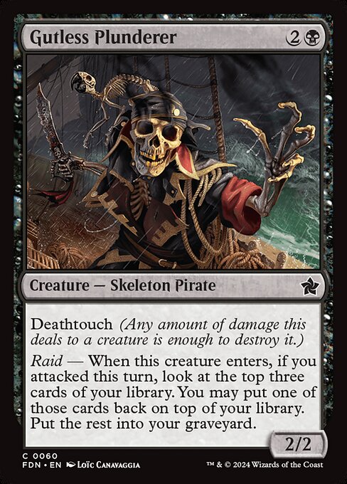 Gutless Plunderer [Foil]