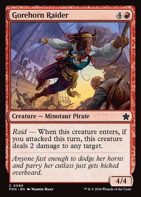 Gorehorn Raider [Foil]