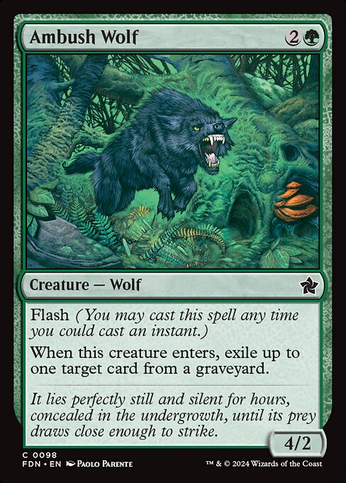 Ambush Wolf [Foil]