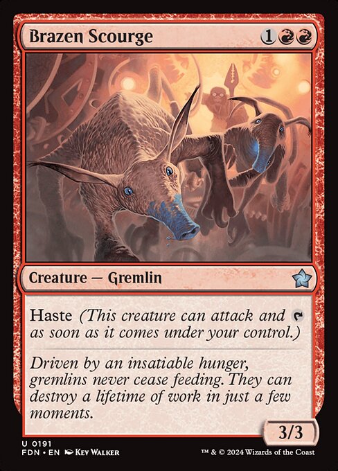 Brazen Scourge [Foil]