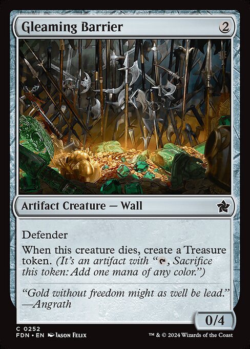 Gleaming Barrier [Foil]