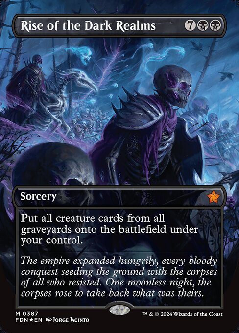 Rise of the Dark Realms [Borderless Mana Foil]