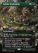 Sylvan Scavenging [Borderless Mana Foil]