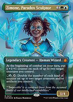 Zimone, Paradox Sculptor [Borderless Mana Foil]