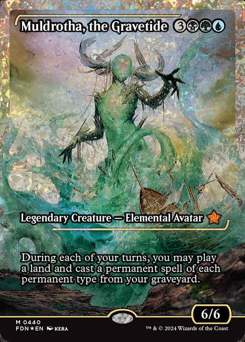Muldrotha, the Gravetide [Borderless Fracture Foil]