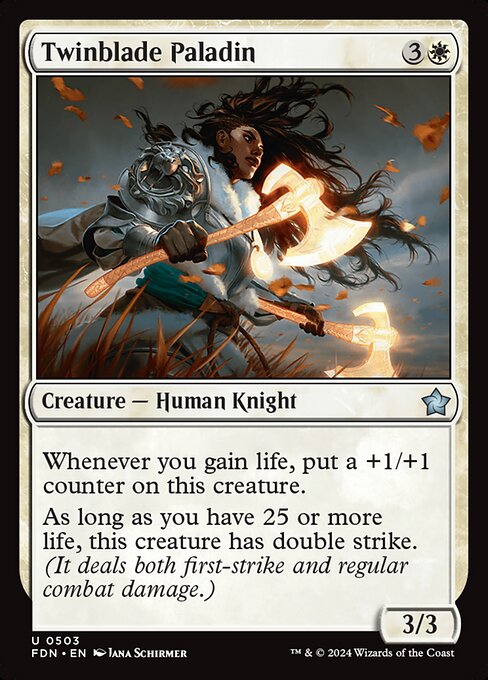 Twinblade Paladin [Foil]