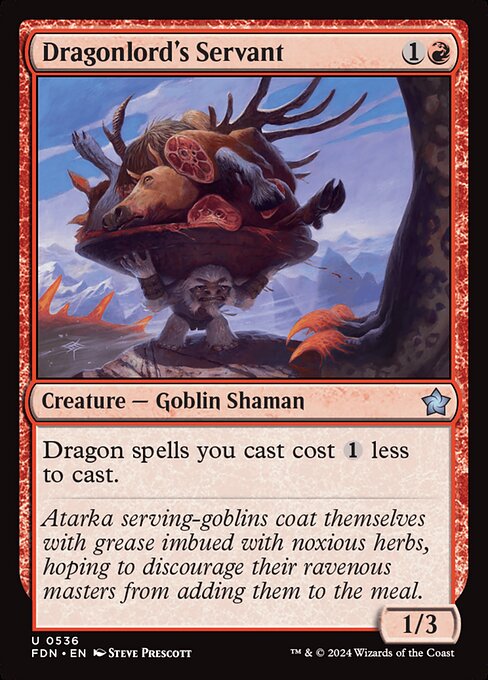 Dragonlord's Servant [Foil]