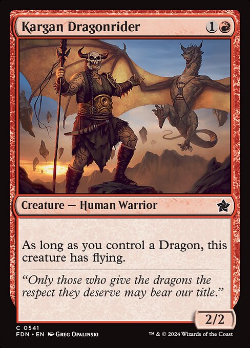Kargan Dragonrider [Foil]